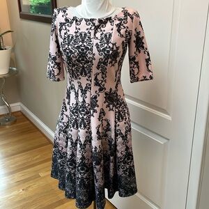 Dress Barn Fit N Flare Dress Size 6
